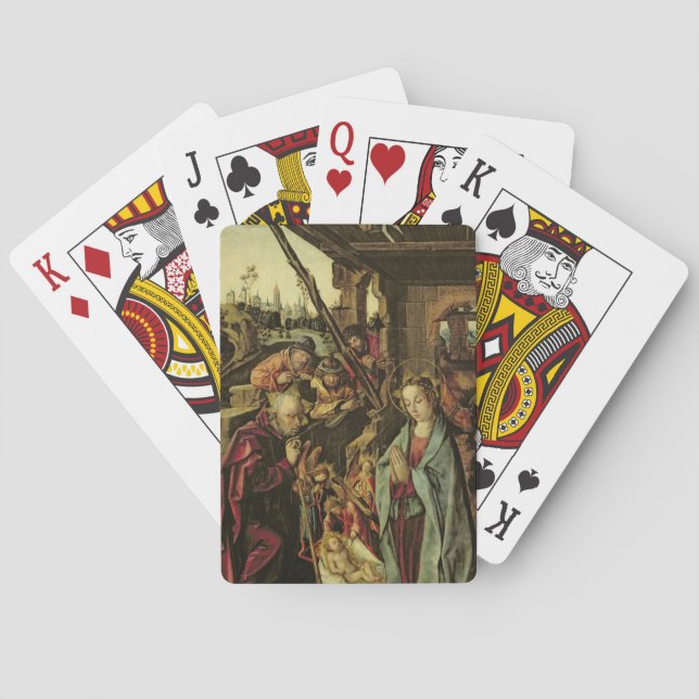 The Nativity Poker Cards (Back)