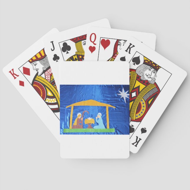 The Nativity Poker Cards (Back)
