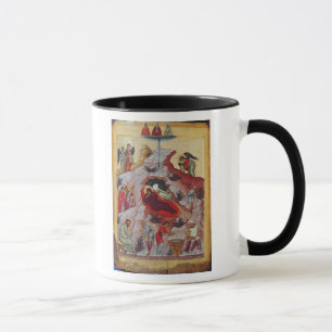 The Nativity, Russian icon, 16th century Mug