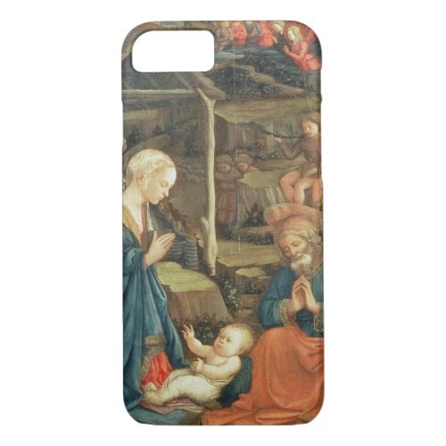 The Nativity with SS Michael and Dominic 1470 t iPhone 87 Case