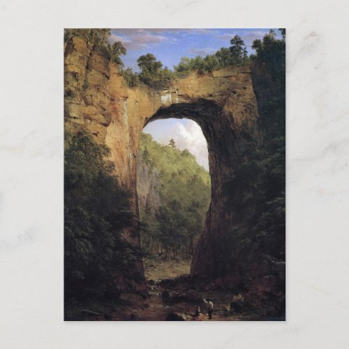 The Natural Bridge Virginia by Frederick Edwin Ch Postcard