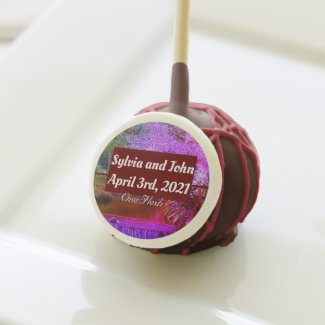 The Nature of God Spring Wedding Theme Cake Pops