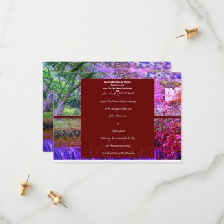 The Nature of God Spring Wedding Theme Save The Date