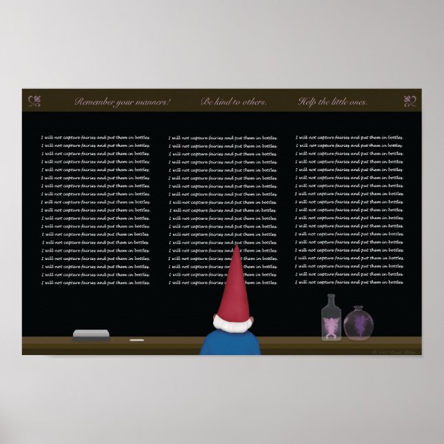 The Naughty Gnome Poster (Front)
