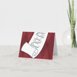 The Naughty List Holiday Card