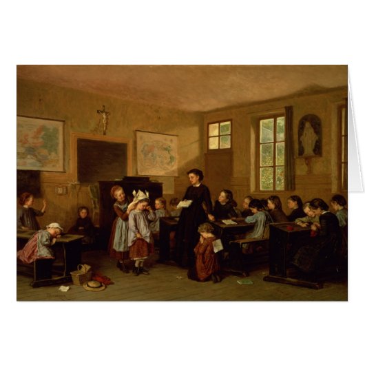 The naughty school children cards (Front Horizontal)