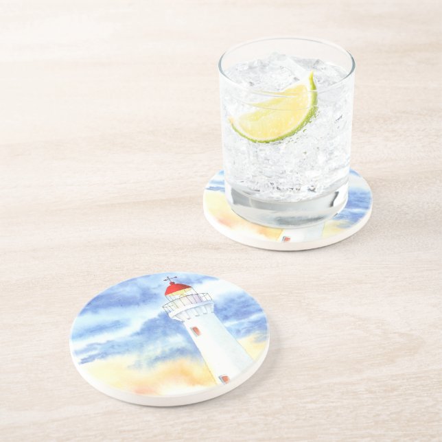 The Nautical Lighthouse Mountains Coaster (Side)