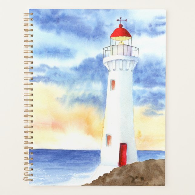 The Nautical Lighthouse Mountains Planner (Front)