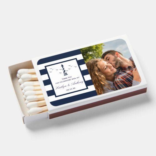 The Nautical Lighthouse Wedding Collection Matchboxes