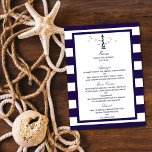 The Nautical Lighthouse Wedding Collection Menu<br><div class="desc">Celebrate in style with these stylish and very trendy wedding menu cards. This design is easy to personalize with your special event wording and your guests will be thrilled when they see these fabulous menus.</div>