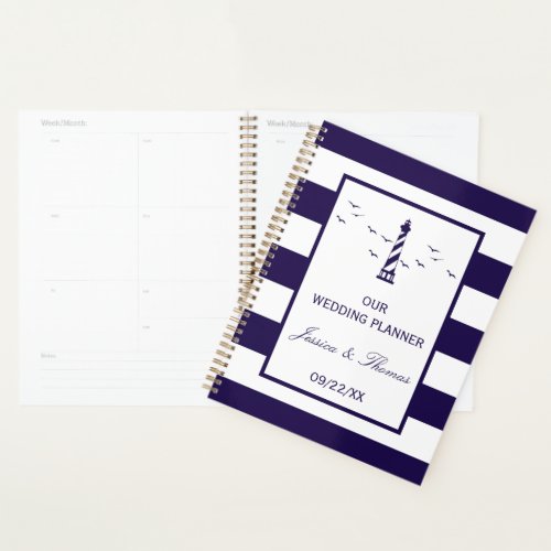 The Nautical Lighthouse Wedding Collection Planner