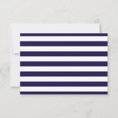 The Nautical Lighthouse Wedding Collection RSVP Card (Back)