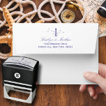 The Nautical Lighthouse Wedding Collection Self-inking Stamp<br><div class="desc">Celebrate in style with these stylish and very trendy wedding return address stamps. This design features a nautical lighthouse and the template wording is easy to personalize with your own name and return address. This stamp will easily allow you to quickly add a return address to your wedding invitations, RSVP...</div>