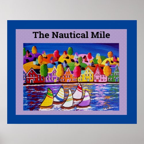 The Nautical Mile Poster