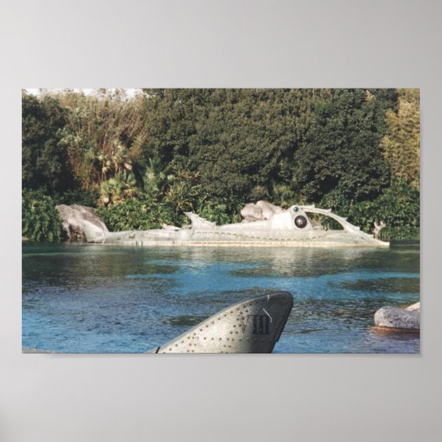 The Nautilus, 20,000 Leagues Under The Sea Poster (Front)