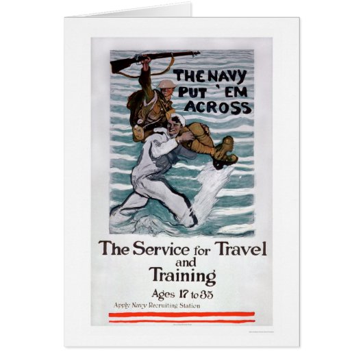 The Navy Put 'Em Across (US02295) Cards (Front)
