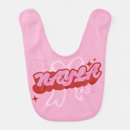 The NAYLA Love Baby Bib