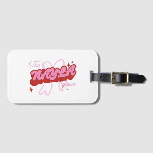 The NAYLA Love Luggage Tag