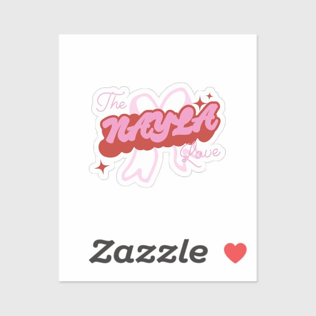 The NAYLA Love Sticker (Sheet)