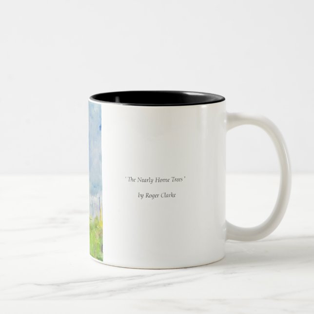 The Nearly Home Trees Mug (Right)