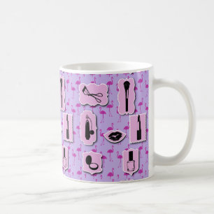 The Necessities Cosmetic Logo Pattern Coffee Mug