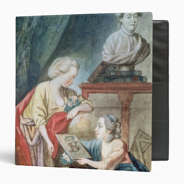 The Necker Family in 1780 3 Ring Binder (Front/Inside)