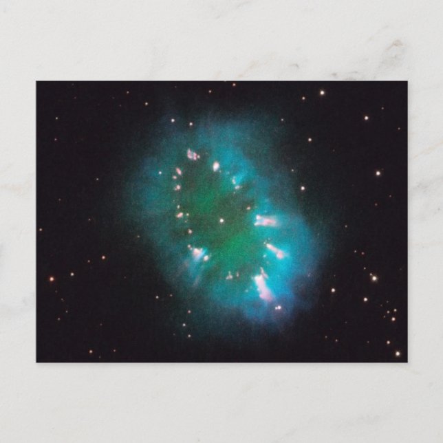 The Necklace Nebula (Hubble Telescope) Postcard (Front)