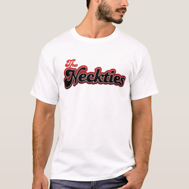 The Neckties Logo Shirt  - Red (Front)