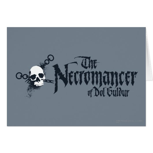 The Necromancer Name Cards (Front Horizontal)