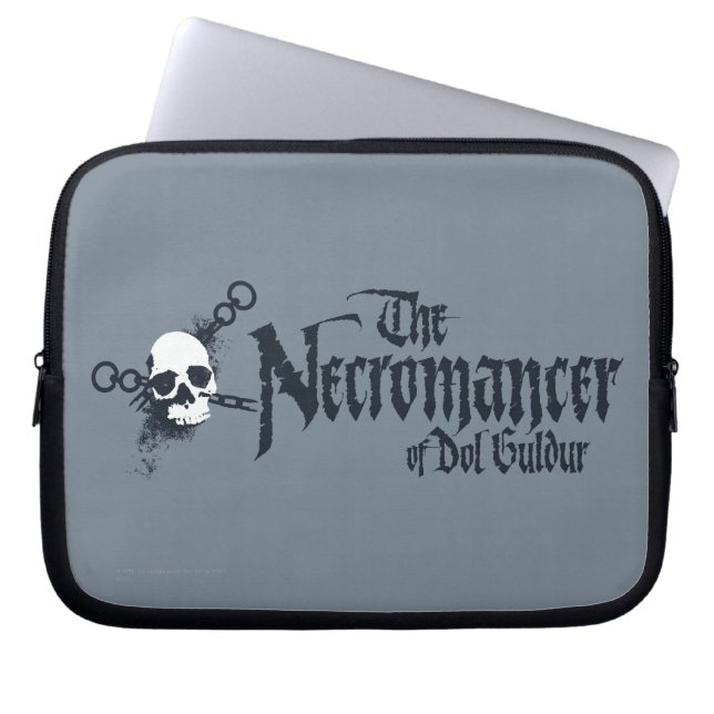 The Necromancer Name Laptop Sleeve (Front)