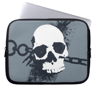 The Necromancer Skull Symbol Laptop Sleeve