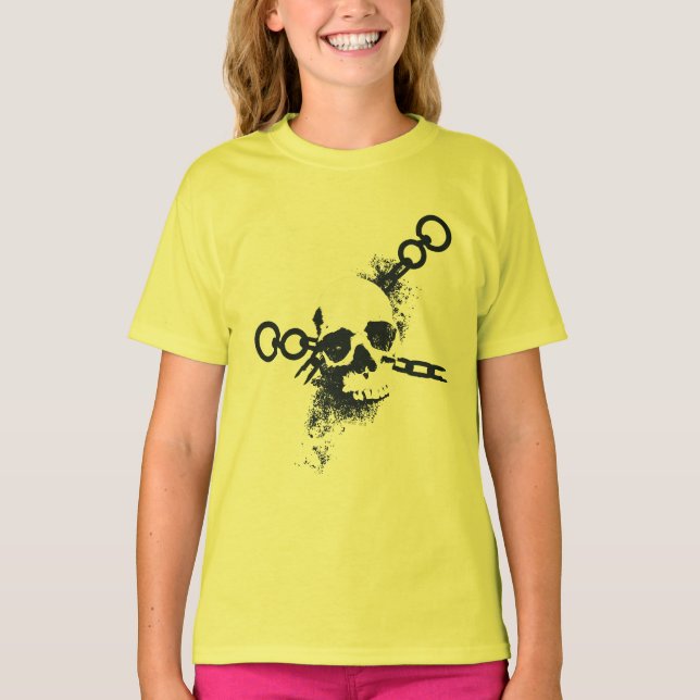 The Necromancer Skull Symbol T-Shirt (Front)