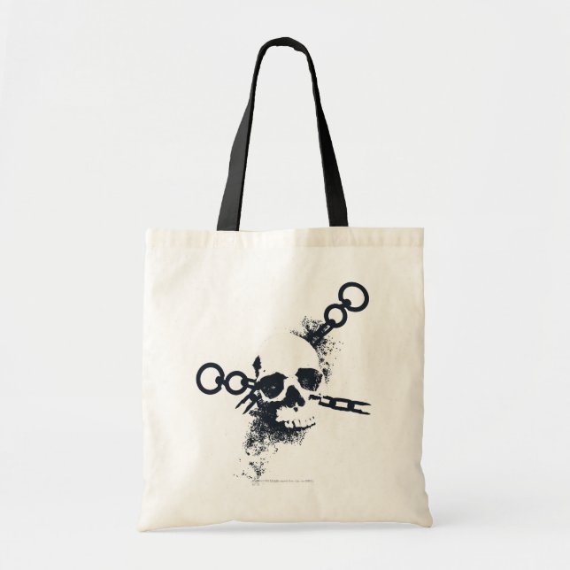 The Necromancer Skull Symbol Tote Bag (Front)