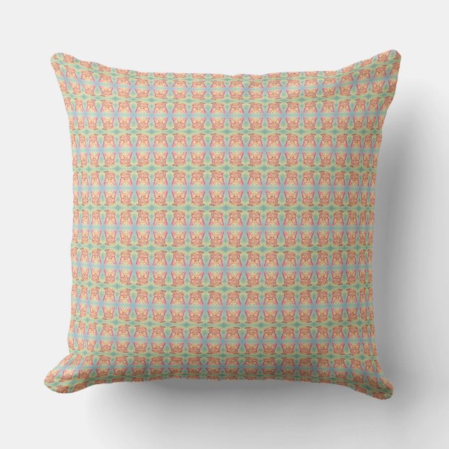 The Nectar Artist Throw Pillow (Front)