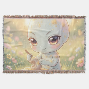 The Nectar Galaxy Wanderers Throw Blanket