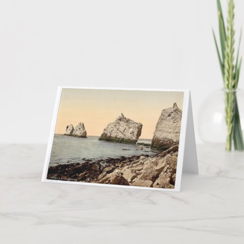 The Needles I Isle of Wight England magnificen Card