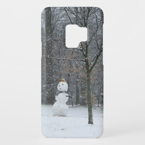 The Neighbors Snowman Winter Snow Scene Case_Mate Samsung Galaxy S9 Case