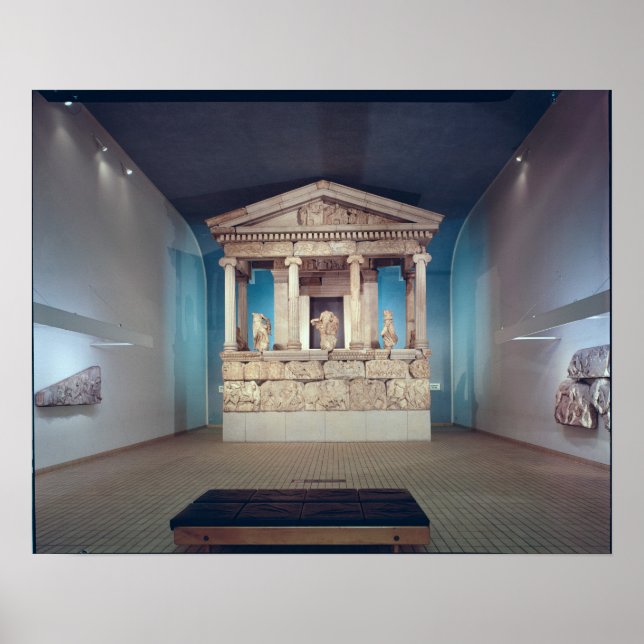 The Nereid Monument, Xanthos, c.390-380 BC Poster (Front)