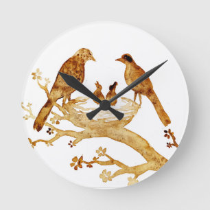 The nest and the family round clock