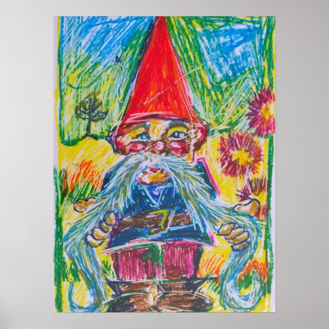 The Nest Builder Gnome Poster (Front)