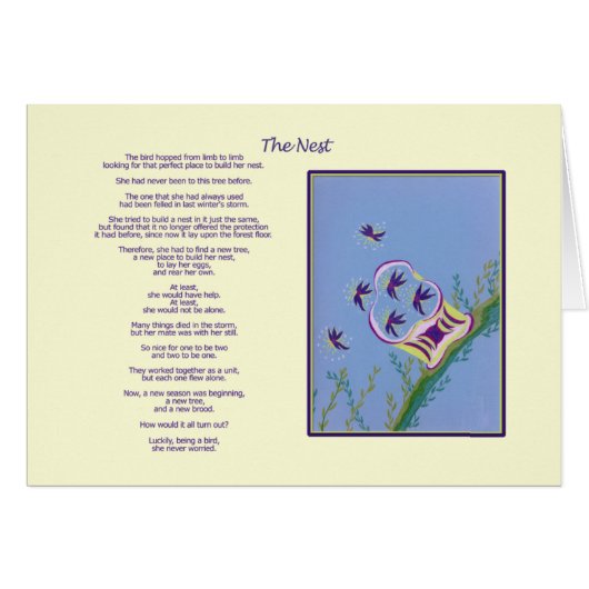 The Nest Card (Front Horizontal)