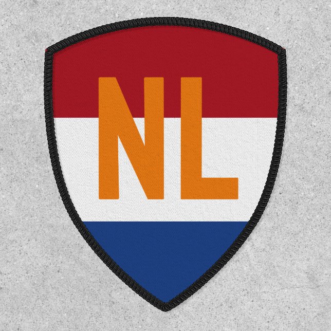 The Netherlands - flag/ NL Patch (Front)