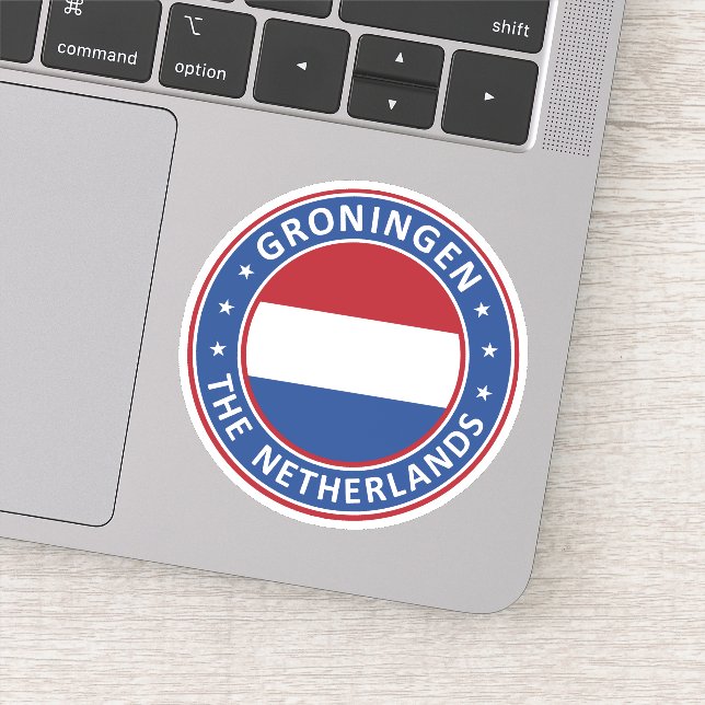 The Netherlands, Groningen Sticker (Detail)