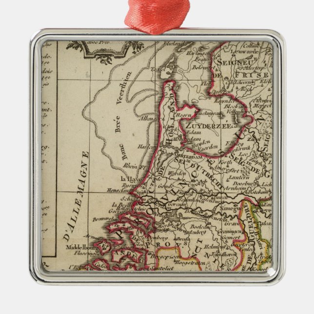 The Netherlands Metal Ornament (Front)