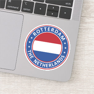 The Netherlands, Rotterdam Sticker
