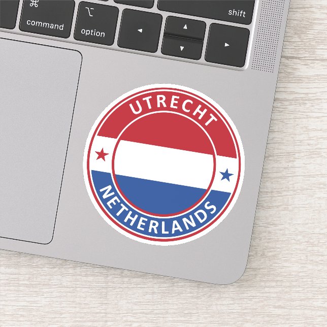 The Netherlands, Utrecht Sticker (Detail)