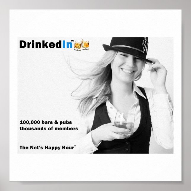 The Net's Happy Hour Poster (Front)