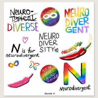 The Neurodiverse Variety Pack Sticker