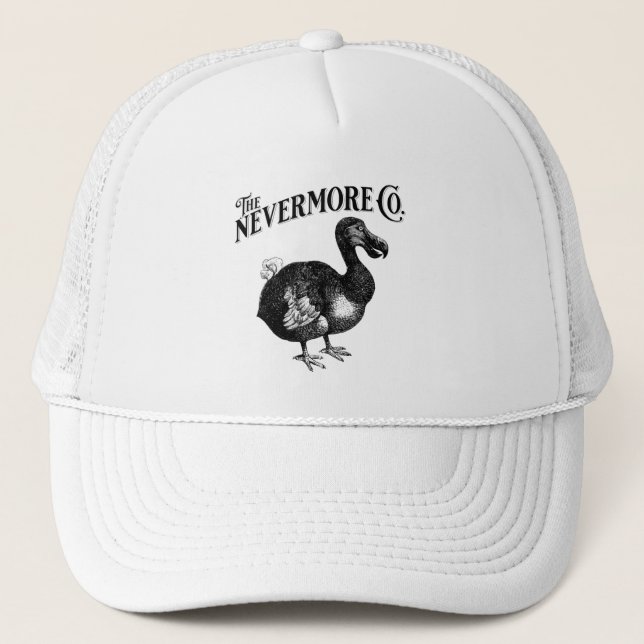 The Nevermore Dodo Bird Trucker Hat (Front)