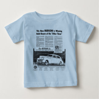 The New 1940 HUDSON Automobile Baby T-Shirt